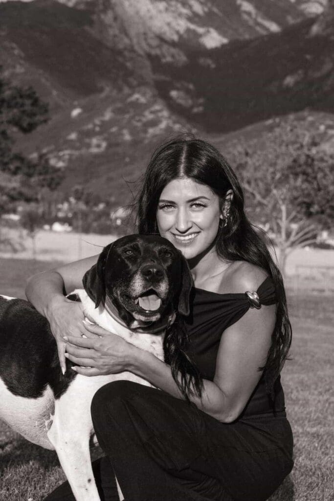 Walks of Love provides professional Utah dog wedding attendant services for couples planning Moab elopements, making it easy to include their dog while their Moab elopement photographer captures every moment.