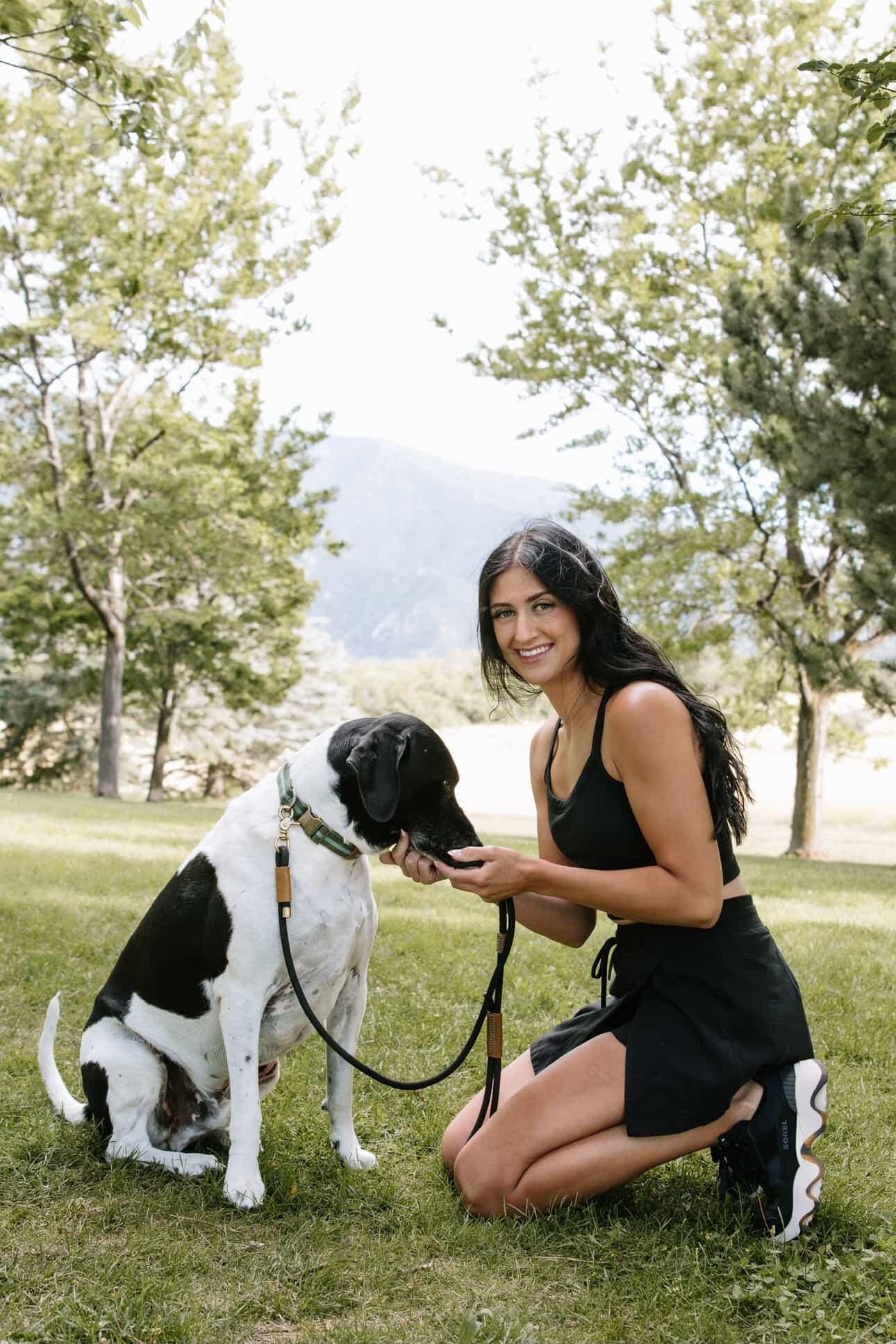 Professional portrait of the Utah dog wedding attendant behind Walks of Love, partnering with a Utah elopement photographer to provide seamless pet care for couples planning Moab elopements so their dogs can be part of every adventure.